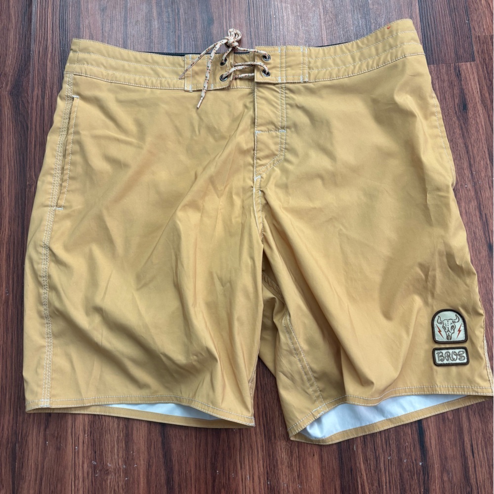 Howler Brothers Tan Board Shorts